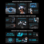 BOBOVR S3 Pro Meta Quest 3 VR 헤드 스트랩용 10000mAh 배터리 포함, S3 Pro