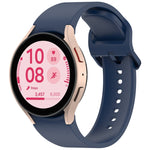 Solid Color Colorful Buckle Quick Release Silicone Watch Band, For Samsung Galaxy Watch FE 40mm, For Samsung Galaxy Watch 7 40 / 44mm
