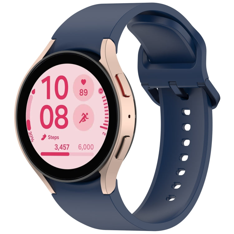 Solid Color Colorful Buckle Quick Release Silicone Watch Band, For Samsung Galaxy Watch FE 40mm, For Samsung Galaxy Watch 7 40 / 44mm