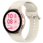 Solid Color Colorful Buckle Quick Release Silicone Watch Band, For Samsung Galaxy Watch FE 40mm, For Samsung Galaxy Watch 7 40 / 44mm