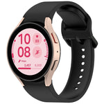 Solid Color Colorful Buckle Quick Release Silicone Watch Band, For Samsung Galaxy Watch FE 40mm, For Samsung Galaxy Watch 7 40 / 44mm