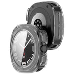 강화 필름 일체형 방수 PC 시계 보호 커버, 삼성 갤럭시 워치 울트라 47mm / 울트라 2025용, 삼성 갤럭시 워치 7 44mm용, 삼성 갤럭시 워치 7 40mm용