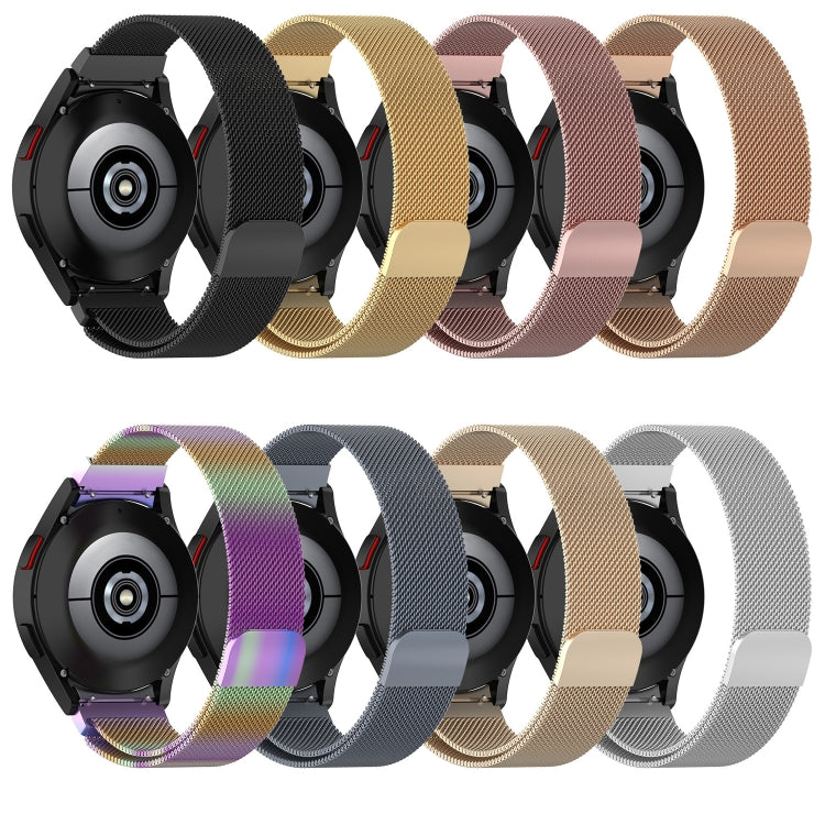 밀라노 자석 스테인리스 스틸 시계 밴드, 삼성 갤럭시 워치 Ultra 47mm / Ultra 2025용, 삼성 갤럭시 워치 FE 40mm용, 삼성 갤럭시 워치 7 40 / 44mm용