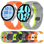 축구공 텍스처 리버스 버클 실리콘 시계줄, 삼성 갤럭시 워치 4 44mm용, 삼성 갤럭시 워치 4 40mm용, 삼성 갤럭시 워치 4 클래식 46mm용, 삼성 갤럭시 워치 4 클래식 42mm용