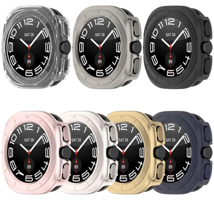 삼성 갤럭시 워치 울트라 47mm / 울트라 2025용 반 덮개 속이 빈 PC 시계 보호 커버, 삼성 갤럭시 워치 7 44mm용, 삼성 갤럭시 워치 7 40mm용