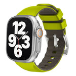 투톤 실리콘 시계줄, 애플 워치 시리즈 4 44mm용, 애플 워치 시리즈 4 40mm용