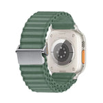 Off Road Magnetic Buckle Braided Nylon Watch Band, For Apple Watch SE 2023 44mm, For Apple Watch SE 2023 40mm, For Apple Watch Ultra 2 49mm, For Apple Watch Series 9 45mm, For Apple Watch Series 9 41mm, For Apple Watch Ultra 49mm                       ...