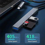 ADS-805 8핀 + Type-C에서 USB-C 데이터 + USB 2.0 / 3.0 + SD / TF 카드 리더 허브 확장 변환기, ADS-805