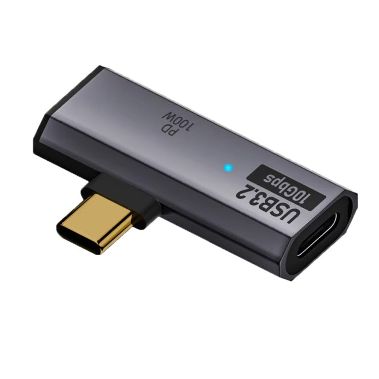 USB-C / 타입-C 수 to 듀얼 타입-C 암 USB3.2/10Gbps OTG 컨버터 PD100W 충전 어댑터, 듀얼 타입-C