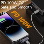 USB-C / 타입-C 수 to 듀얼 타입-C 암 USB3.2/10Gbps OTG 컨버터 PD100W 충전 어댑터, 듀얼 타입-C