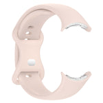 Solid Color Butterfly Buckle Silicone Watch Band, Size: S, Size: S