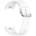 Solid Color Colorful Buckle Quick Release Silicone Watch Band, For Samsung Galaxy Watch 5 40 / 44mm, For Samsung Galaxy Watch 5 Pro, For Samsung Galaxy Watch 4 40 / 44mm, For Samsung Galaxy Watch 4 Classic 46 / 42mm
