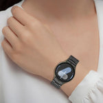 Three Beads Button Quick Release Metal Watch Band, For Samsung Galaxy Watch FE 40mm, For Samsung Galaxy Watch 7 40 / 44mm, For Samsung Galaxy Watch 6 Classic 43 / 47mm, For Samsung Galaxy Watch 6  40 / 44mm, For Samsung Galaxy Watch 5 40 / 44mm        ...
