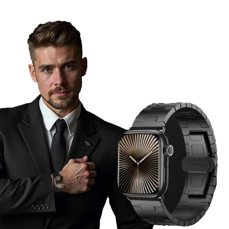 티타늄 합금 메탈 시계줄, 애플 워치 46mm / 49mm / 45mm / 44mm용, 애플 워치 42mm / 41mm / 40mm / 38mm용