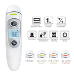 RZ8810 체온계 체온계 귀 LED 디스플레이 디지털 전자 IR 체온계 아기 열 의료용 적외선 체온계
