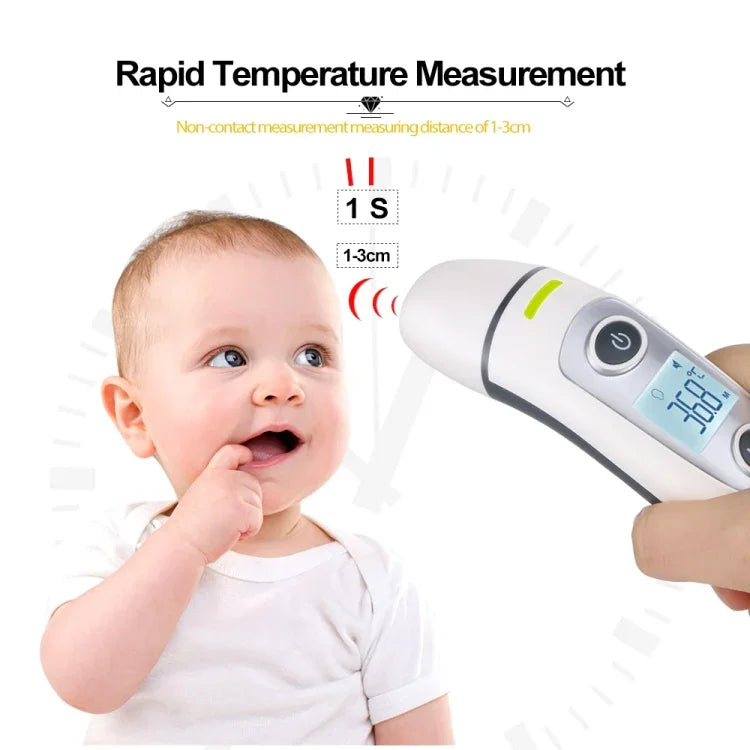 RZ8810 체온계 체온계 귀 LED 디스플레이 디지털 전자 IR 체온계 아기 열 의료용 적외선 체온계