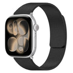 리치 텍스처 자석 실리콘 시계 밴드, 애플 워치 46mm / 49mm / 45mm / 44mm용, 애플 워치 42mm / 41mm / 40mm / 38mm용