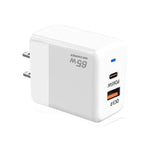 GaN PD 45W + QC3.0 USB 완전 호환 프로토콜 맥북용 충전기, 미국 플러그, 미국 플러그