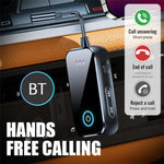 T80 2-in-1 Car AUX / TV / Speakers Wireless Bluetooth-Compatible 5.4 Receiver / Transmitter