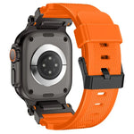 Kalebol 아웃도어 익스플로러 메탈 커넥터 TPU 시계줄, Apple Watch 46mm / 49mm / 45mm / 44mm용