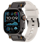 Kalebol 아웃도어 익스플로러 메탈 커넥터 TPU 시계줄, Apple Watch 46mm / 49mm / 45mm / 44mm용