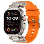 Kalebol 아웃도어 익스플로러 메탈 커넥터 TPU 시계줄, Apple Watch 46mm / 49mm / 45mm / 44mm용
