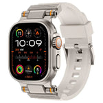 Kalebol 아웃도어 익스플로러 메탈 커넥터 TPU 시계줄, Apple Watch 46mm / 49mm / 45mm / 44mm용