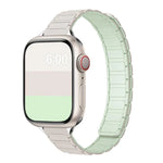 트라이 비즈 I자형 슬림 마그네틱 실리콘 시계줄, Apple Watch 46mm / 49mm / 45mm / 44mm용, Apple Watch 42mm / 41mm / 40mm / 38mm용