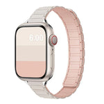트라이 비즈 I자형 슬림 마그네틱 실리콘 시계줄, Apple Watch 46mm / 49mm / 45mm / 44mm용, Apple Watch 42mm / 41mm / 40mm / 38mm용