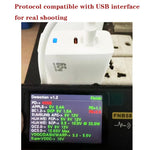 PD41 GaN PD 45W + USB 충전기 USB-C to USB-C / 8핀 데이터 케이블 아이폰용, UK 플러그, UK 플러그