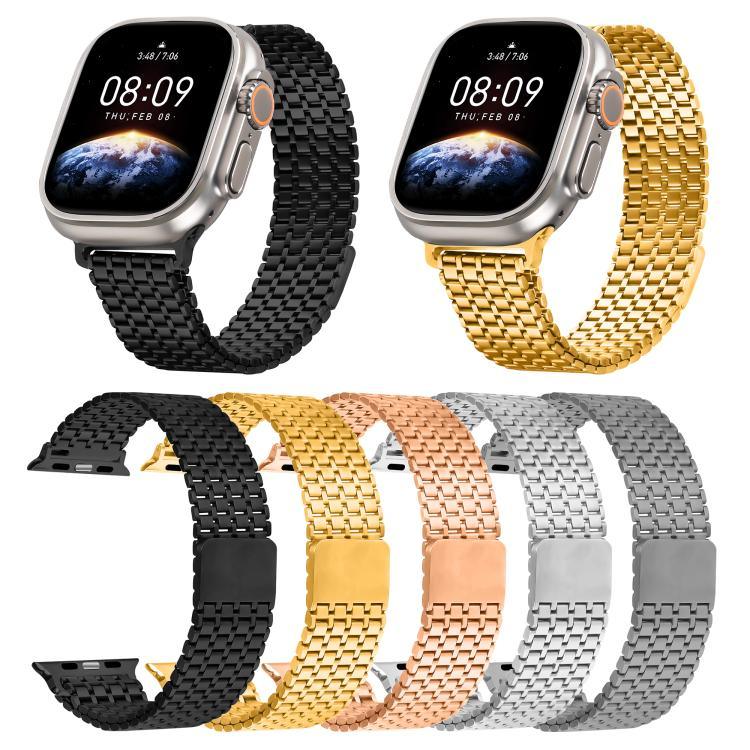 아홉 알 자석 루프 스틸 시계줄, 애플 워치 46mm / 49mm / 45mm / 44mm용, 애플 워치 42mm / 41mm / 40mm / 38mm용