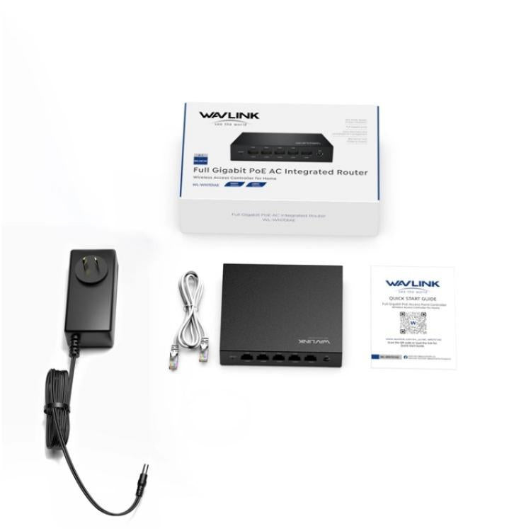 WAVLINK WN701AE IEEE 802.3AF / AT 자동 감지 중앙 집중식 AP 관리 PoE 스위치, 미국 플러그, 영국 플러그, EU 플러그, 호주 플러그