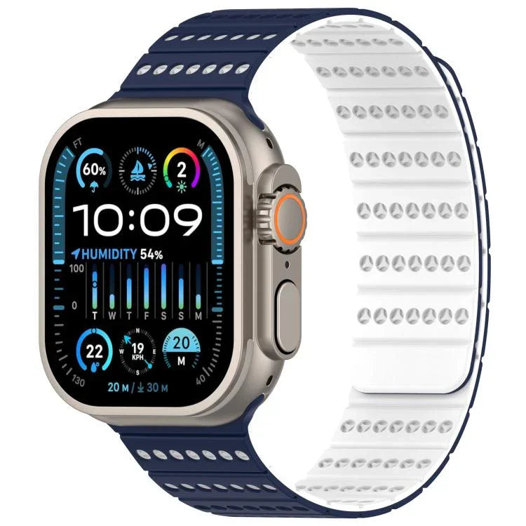 벌집 자석 시계줄, 애플 워치 42mm / 41mm / 40mm / 38mm용, 애플 워치 46mm / 49mm / 45mm / 44mm용