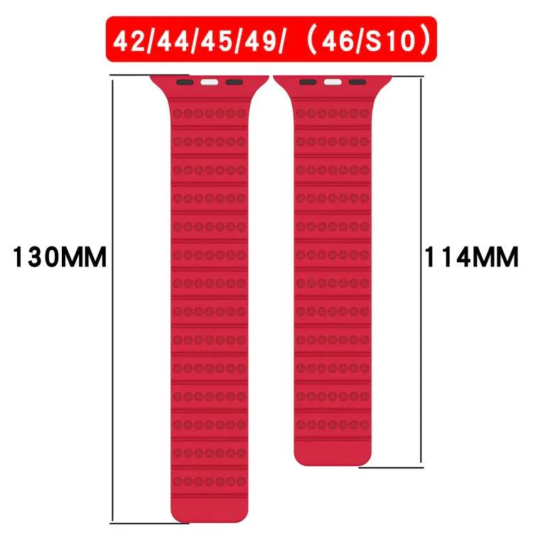 벌집 자석 시계줄, 애플 워치 42mm / 41mm / 40mm / 38mm용, 애플 워치 46mm / 49mm / 45mm / 44mm용