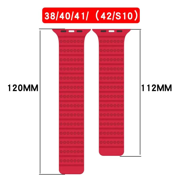 벌집 자석 시계줄, 애플 워치 42mm / 41mm / 40mm / 38mm용, 애플 워치 46mm / 49mm / 45mm / 44mm용