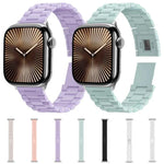 캔디 세 알 자석 버클 PC 시계줄, 애플 워치 46mm / 49mm / 45mm / 44mm용, 애플 워치 42mm / 41mm / 40mm / 38mm용
