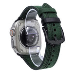 7줄 트라이스타 버클 당김 가죽 시계줄, 애플 워치 46mm / 49mm / 45mm / 44mm용, 애플 워치 42mm / 41mm / 40mm / 38mm용