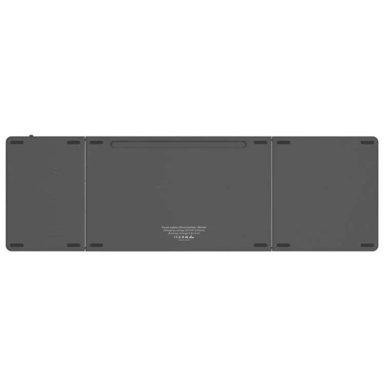 KF86 MAX Foldable Wireless Bluetooth-Compatible Keyboard With Touchpad, With Touchpad