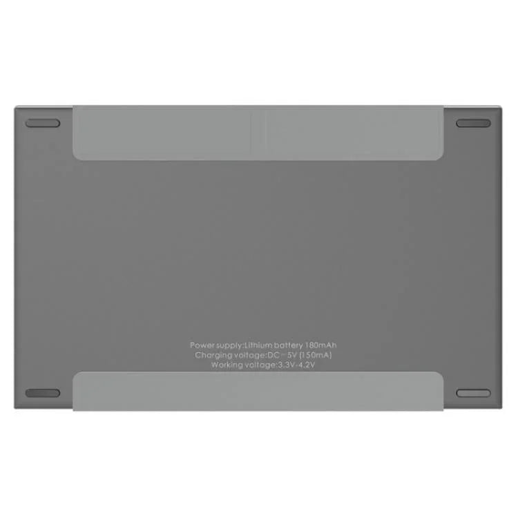 KF86 MAX 접이식 무선 블루투스 호환 키보드 터치패드 + 가죽 케이스 포함
