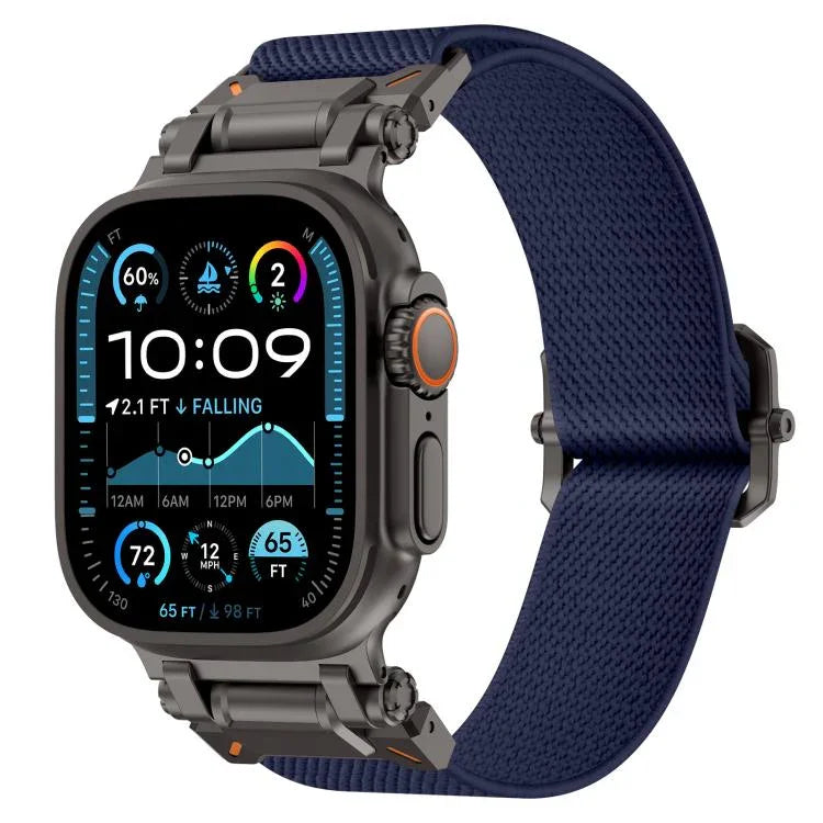 익스플로러 폴리에스터 나일론 시계줄, 애플 워치 46mm / 49mm / 45mm / 44mm용