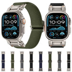 익스플로러 폴리에스터 나일론 시계줄, 애플 워치 46mm / 49mm / 45mm / 44mm용