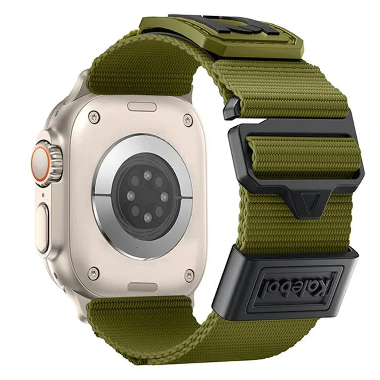 칼레볼 꼬임 나일론 스포츠 시계줄, 애플 워치 46mm / 49mm / 45mm / 44mm용, 애플 워치 42mm / 41mm / 40mm / 38mm용