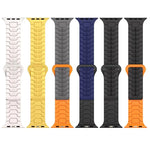 스틸 드래곤 스케일 마그네틱 실리콘 시계줄, 애플 워치 46mm / 49mm / 45mm / 44mm용