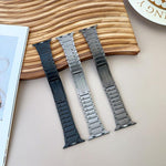곡면 측면 분리형 스테인리스 스틸 시계줄, 애플 워치 46mm / 49mm / 45mm / 44mm용, 애플 워치 42mm / 41mm / 40mm / 38mm용