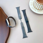 곡면 측면 분리형 스테인리스 스틸 시계줄, 애플 워치 46mm / 49mm / 45mm / 44mm용, 애플 워치 42mm / 41mm / 40mm / 38mm용