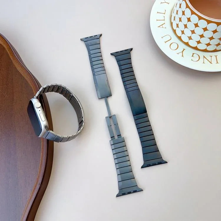 곡면 측면 분리형 스테인리스 스틸 시계줄, 애플 워치 46mm / 49mm / 45mm / 44mm용, 애플 워치 42mm / 41mm / 40mm / 38mm용