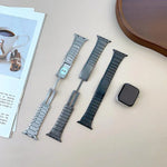 곡면 측면 분리형 스테인리스 스틸 시계줄, 애플 워치 46mm / 49mm / 45mm / 44mm용, 애플 워치 42mm / 41mm / 40mm / 38mm용