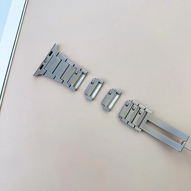 곡면 측면 분리형 스테인리스 스틸 시계줄, 애플 워치 46mm / 49mm / 45mm / 44mm용, 애플 워치 42mm / 41mm / 40mm / 38mm용