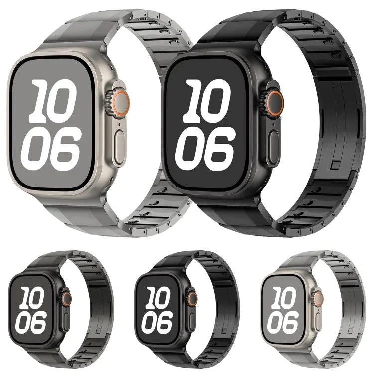 곡면 측면 분리형 스테인리스 스틸 시계줄, 애플 워치 46mm / 49mm / 45mm / 44mm용, 애플 워치 42mm / 41mm / 40mm / 38mm용