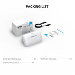 BOBOVR B100 BOBOVR S3 Pro 10000mAh 교체용 배터리 VR 헤드 스트랩 액세서리, B100